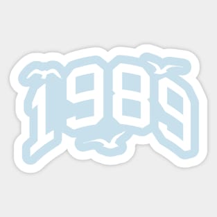 1989 Sticker